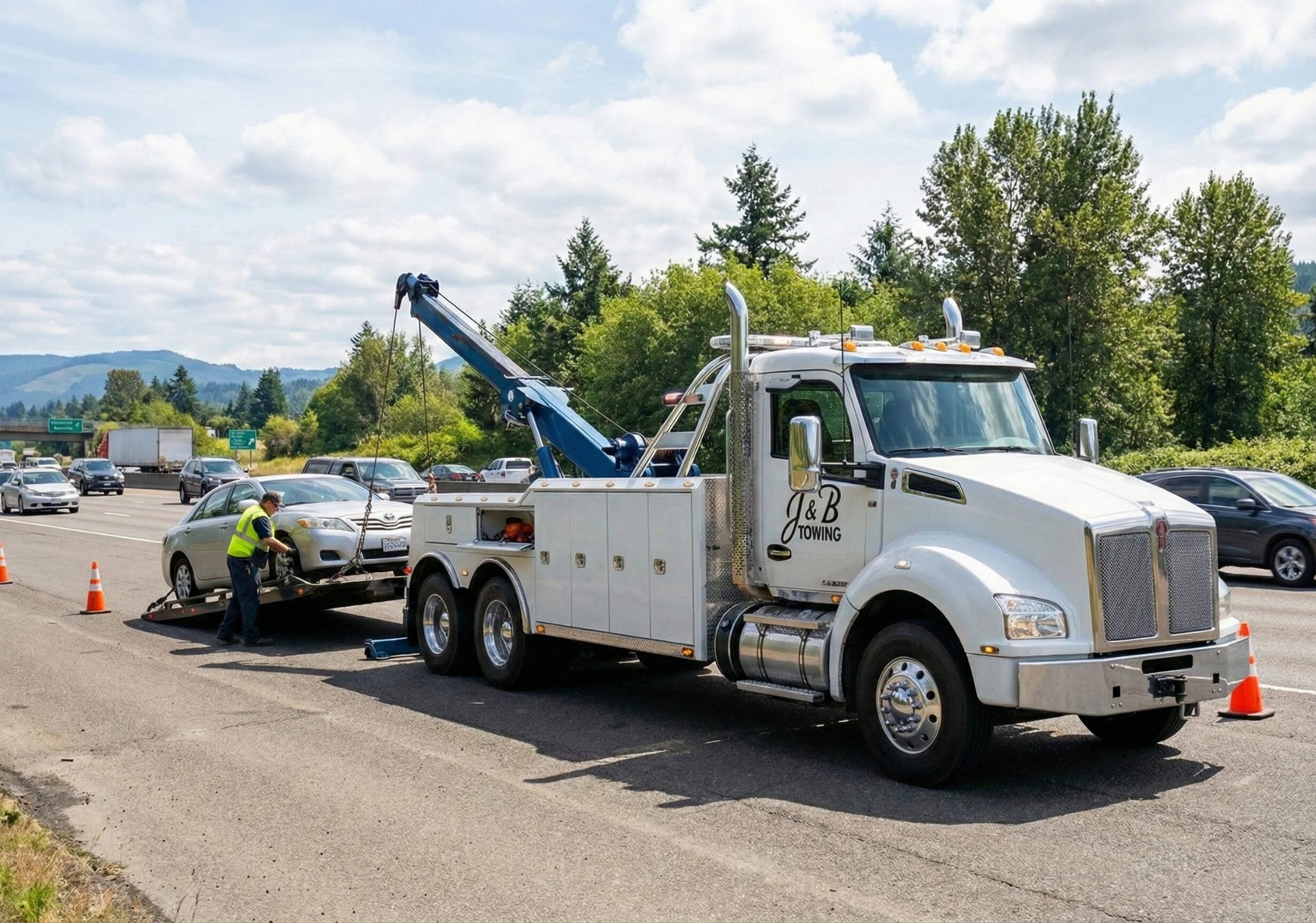 J&B Towing equipment